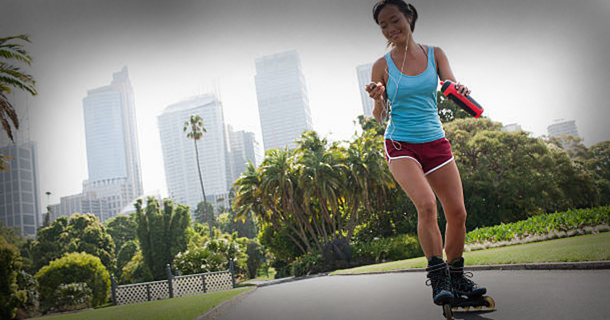Cara Salah Mengayuh Inline Skate yang Mengurangi Kecepatan